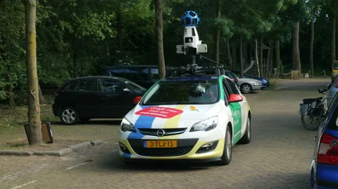 Google Street View car Stock Footage 51258354