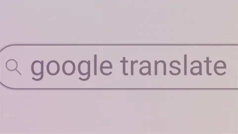 Google Translate Search Stock Footage 235672398