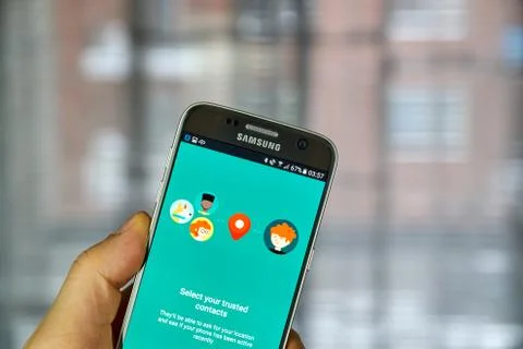 Google Trusted Contacts Stock Photos