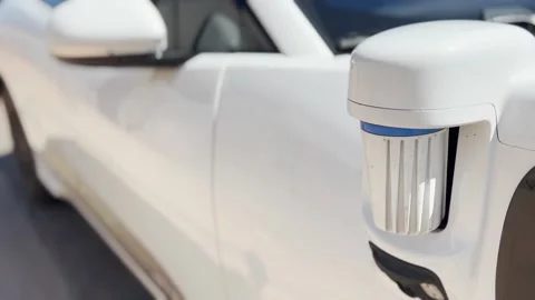 Google Waymo self driving car front end Stock Footage 238850086