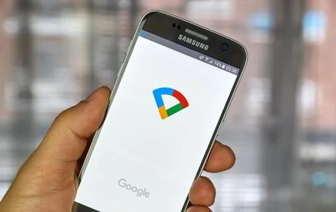 Google Wifi app Stock Photos
