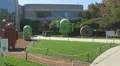 The Googleplex entrance with android statues 4k or 4k+ Resolution