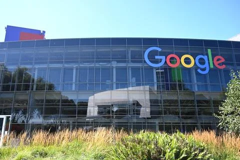 The Googleplex  headquarters complex of Google and its parent company 写真素材