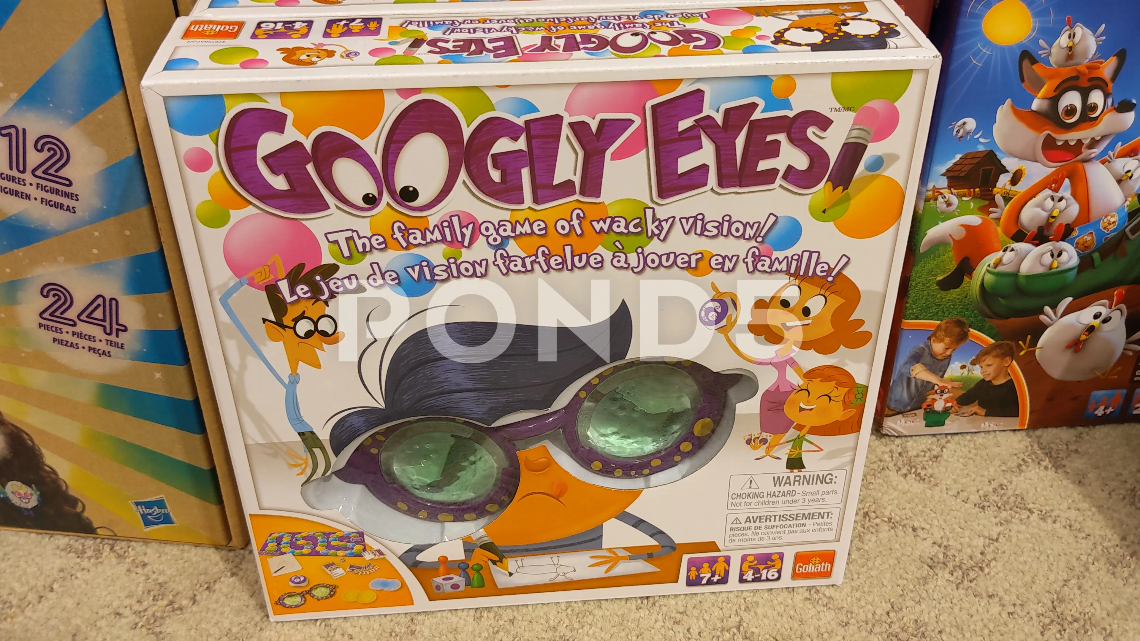 Googly Eyes Game | Stock Video | Pond5