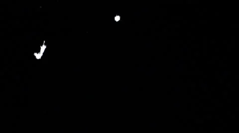 Goose down feathers falling 4 Stock Footage 23427551