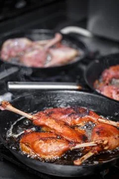Goose drumstick Stock Photos