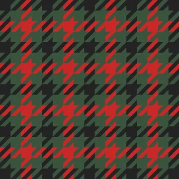 Goose foot christmas pattern Stock Illustration