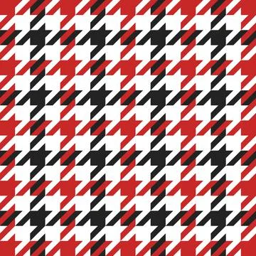 Goose foot christmas pattern Stock Illustration