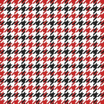 Goose foot christmas pattern Stock Illustration