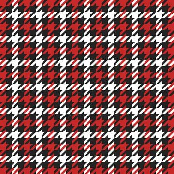 Goose foot christmas pattern Stock Illustration