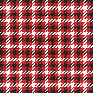 Goose foot christmas pattern Stock Illustration