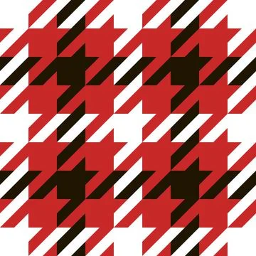 Goose foot christmas pattern Stock Illustration
