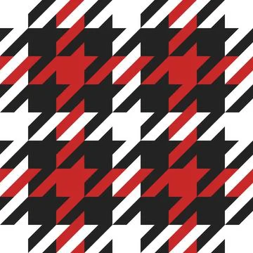 Goose foot christmas pattern Stock Illustration