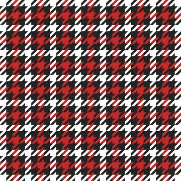 Goose foot christmas pattern Stock Illustration