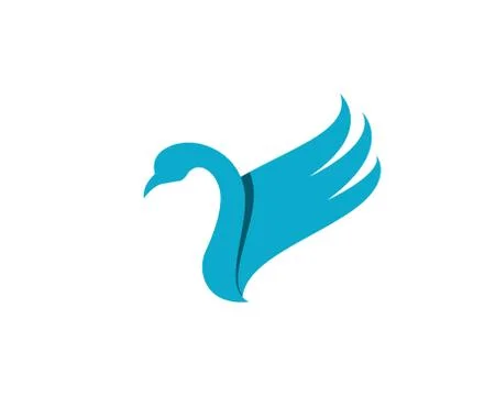 Goose Logo Template Stock Illustration