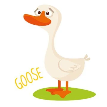 Goose Vector illustration isolated Stock Illustration