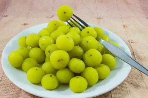 Gooseberries Stock Photos