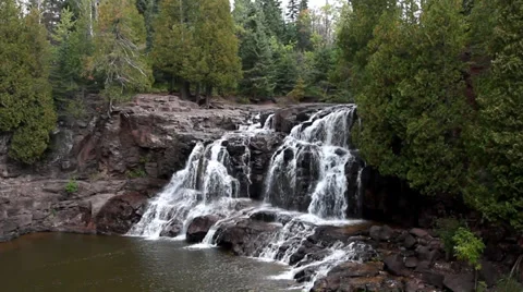 Gooseberry Falls Video stock 32481677