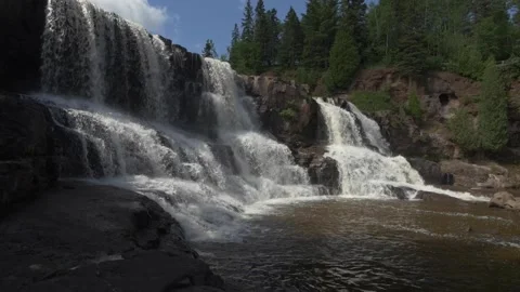 Gooseberry Falls Video stock 230913560