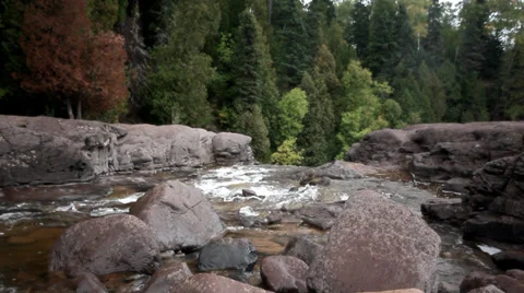 Gooseberry River Video stock 32481673