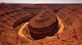 Goosenecks 12 Zoom In San Juan River Utah USA HD Footage
