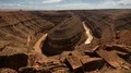 Goosenecks Time Lapse Shot of San Juan River in Utah USA - Tilt Up 4k or 4k+ Resolution