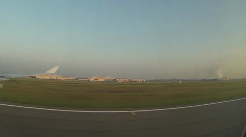 GOPR0 Takeoff from YYZ Stock Footage 34678333