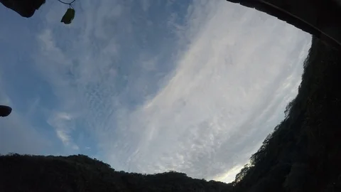 GOPR7953 fast clouds sunset Vídeos de archivo 118738816