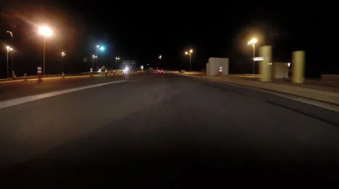 GoPro attached to bumper of car at night - 55 Vidéo 63216680