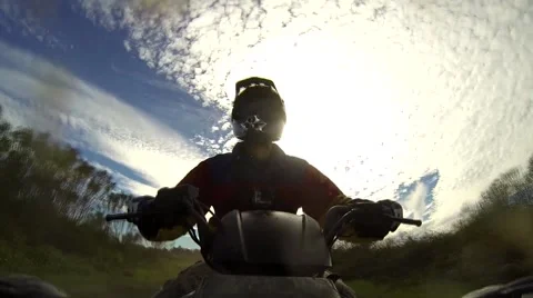 GoPro ATV Mud Splash Vídeos de archivo 44490374