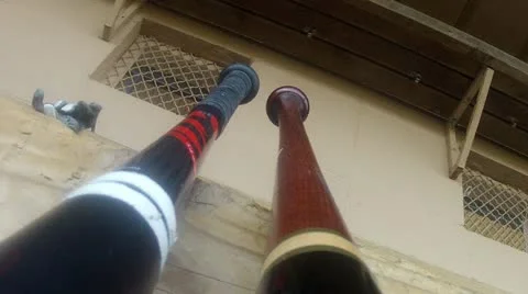 GoPro on a Bat Stock Footage 12114374