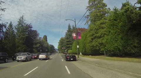 GoPro Driving Vancouver Stock Footage 34678220