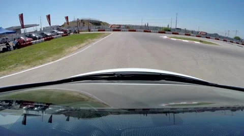 Gopro Front Car Stock Footage 41265585
