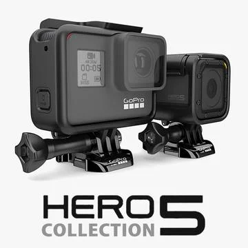 GoPro Hero 5 COLLECTION 3D Model