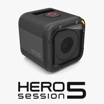 GoPro Hero 5 Session ~ 3D Model ~ Download #96454134 | Pond5