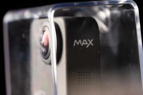GoPro Max Isolated Stock Photos