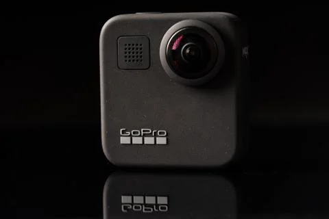 GoPro Max Isolated Stock Photos
