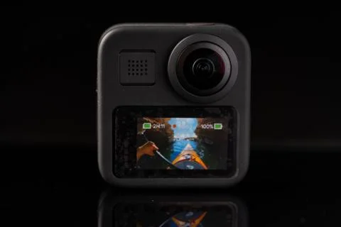 GoPro Max Isolated Stock Photos