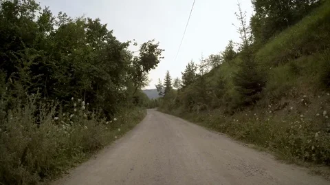 GoPro mounted on front of a car Stock Footage 94974818