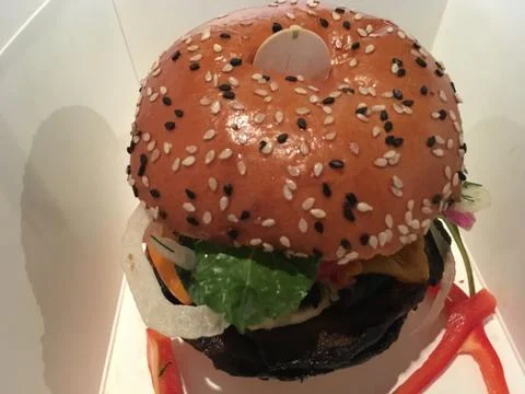 Gordon Ramsay Burger Stock Photos