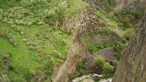 The gorge in Armenia Video stock 194441605