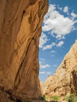 Gorge at Capitol Reef Stock Photos
