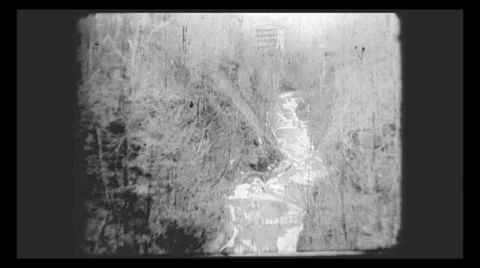 Gorge at Cornell University in Ithaca, NY Stock Footage 33422111