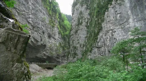 Gorge damn gate1 Stock Footage 27118634