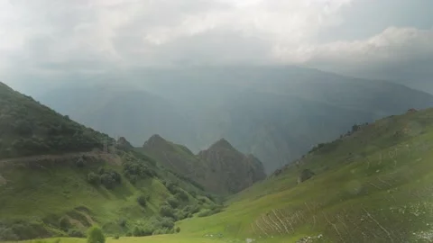 Gorge in the mountains Stock Footage 232102124