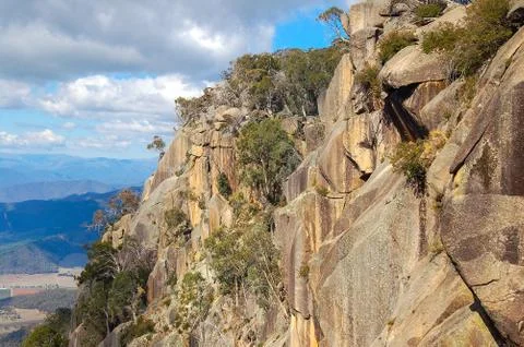 The Gorge at Mt Buffalo Stock Photos