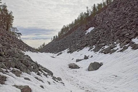 Gorge path. Stock Photos