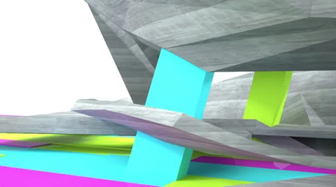 Gorgeous 3D animation, which in the end will demonstrate your product Stock Footage 25040402