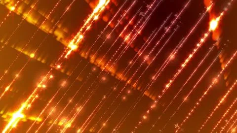 A gorgeous 3d illustration of white rays rushing askew in a parallel way. The Stock Illustration