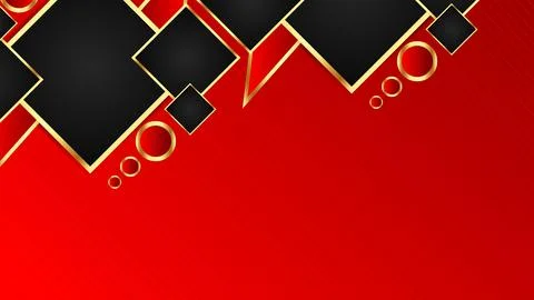 Gorgeous background with golden border Stock Illustration